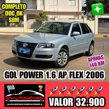 VOLKSWAGEN GOL 1.6 MI POWER 8V FLEX 4P MANUAL G.IV VOLKSWAGEN GOL 1.6 MI POWER 8V FLEX 4P MANUAL G.IV